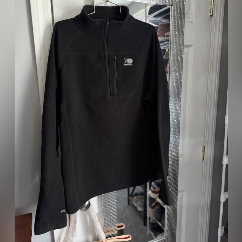 karrimor fleece pullover half zip